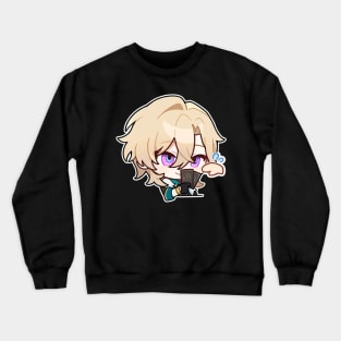 Honkai Star Rail Chibi Aventurine 2 Crewneck Sweatshirt